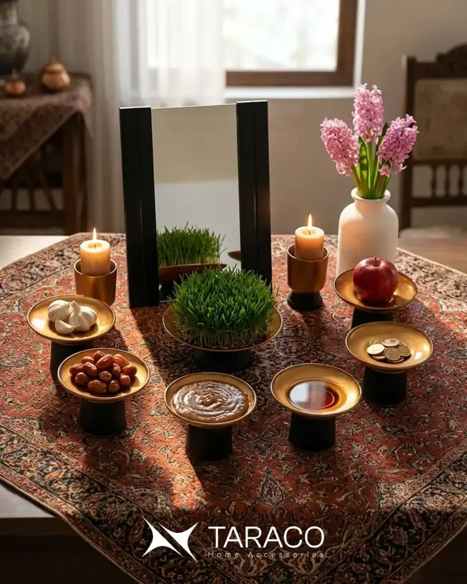 هفت‌سین دست‌ساز شکوه تاراکو